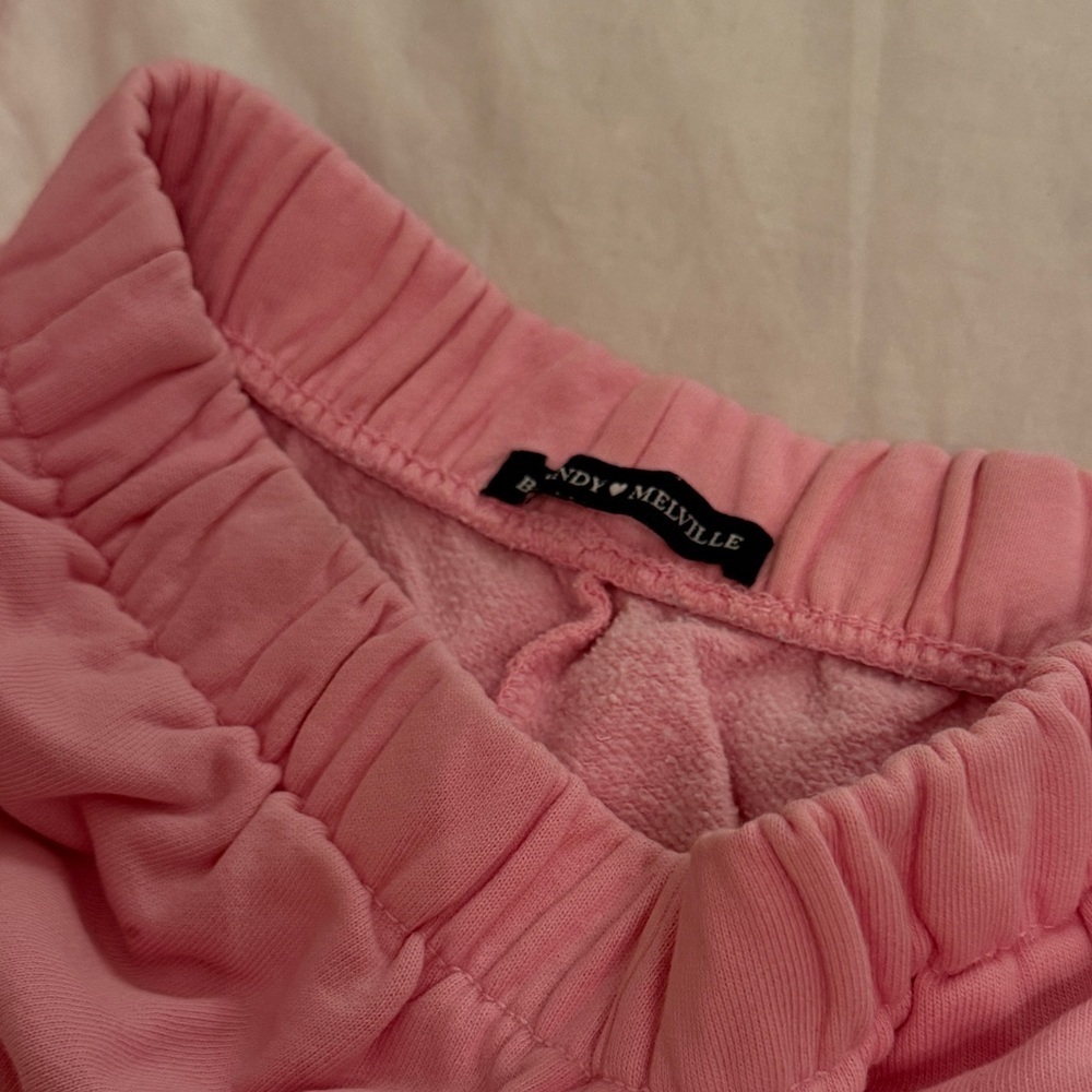 Brandy Melville Pink Rosa Sweatpant - Picture 3 of 3